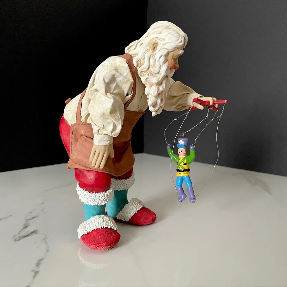 Marionette Santa - Clothtique Possible Dreams by Dept 56